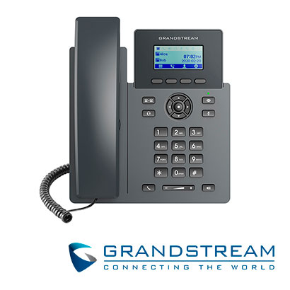 TELEFONO IP GRADO CARRIER, GRANDSTREAM GRP2601P, 2 CUENTAS SIP, 2 LINEAS, COMPATIBLE CON GDMS, CONFERENCIA DE 5 VIAS, EHS, POE, NO INCLUYE ADAPTADOR