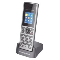 TELEFONO VOIP INALAMBRICO DECT GRANDSTREAM DP722, SE ENLAZA CON LA ESTACIONES BASE DP750/DP752 CON ALCANCE 350/50MTS EXTERIOR/INTERIOR, PANTALLA LCD 1.8'' A COLOR, HASTA 10 LINEAS, INCLUYE ADAPTADOR MICRO-USB 5VDC, BASE, CLIP CINTURON Y 2 BATERIAS