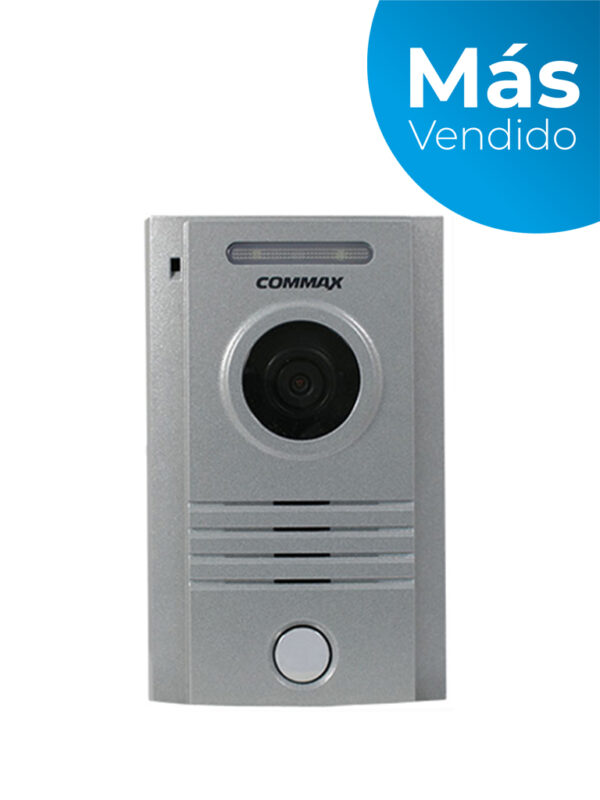 COMMAX DRC40K - Frente de calle de aluminio, uso en Interior y exterior, compatible con todos los monitores Commax, conexión a 4 hilos, soporta hasta 2 monitores, cuenta con ajuste vertical de la cámara, energia desde monitor - Image 2