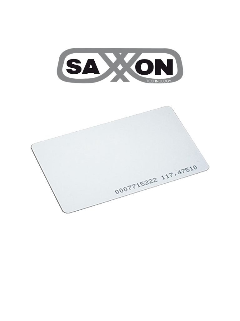 SAXXON SAXTHF01- TAG De PVC UHF pasivo / Compatible con Lectoras SAXR2656 & SAXR2657 / EPC GEN2 / Folio Impreso - Image 2