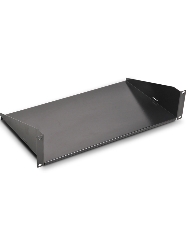 SAXXON BR10 - Charola de Misceláneos de 10 x 19" / 2UR / Capacidad 22  Kg/ para racks y gabinetes