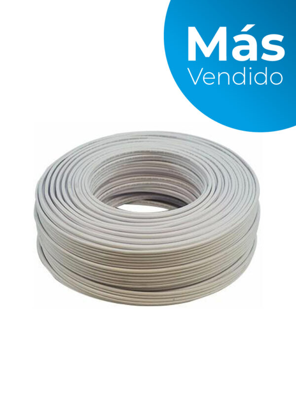 TVC CB20M - Cable bujia o doble aislado para cercos electricos YONUSA / Multifilar 22 AWG / Bobina de 20 Mts - Image 2