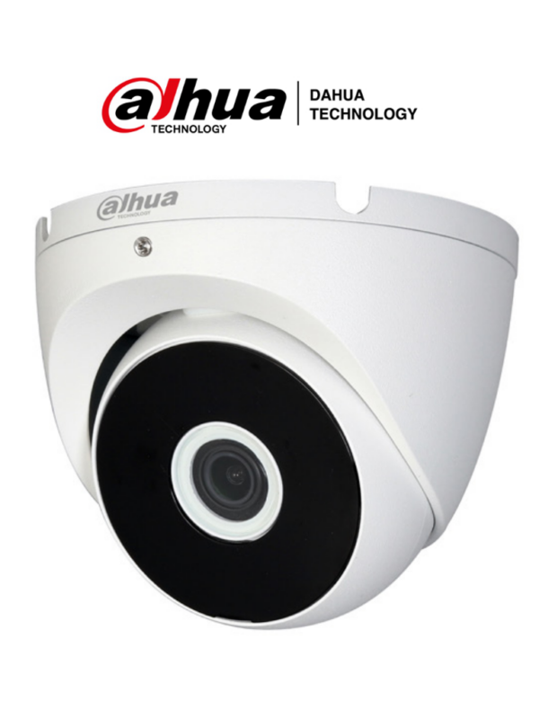 DAHUA HAC-T2A51N-0280B - Camara Domo de 5 Megapixeles/106 Grados de Apertura/ Metalica/ Lente de 2.8 mm/ IR de 20 Metros/ Soporta: CVI, AHD, TVI y CVBS/ - Image 2