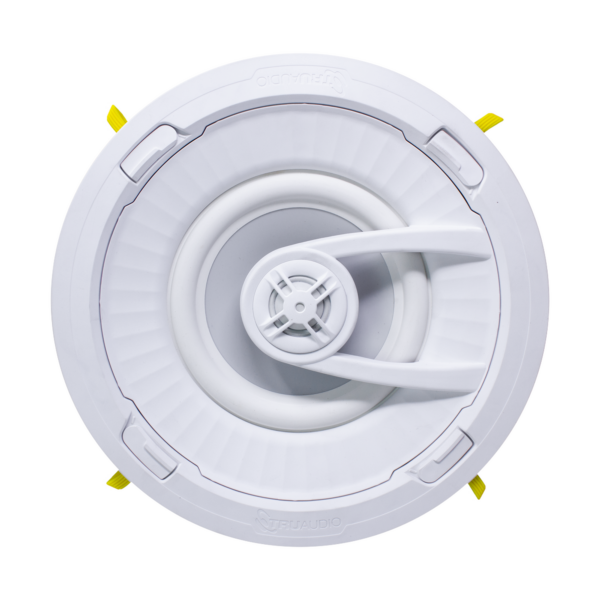 Altavoz de 7 " | montaje de Techo | Diseño TruGrip | Instalacion Sin Herramientas | Woofer de Polipropileno Blanco con Quick Connect