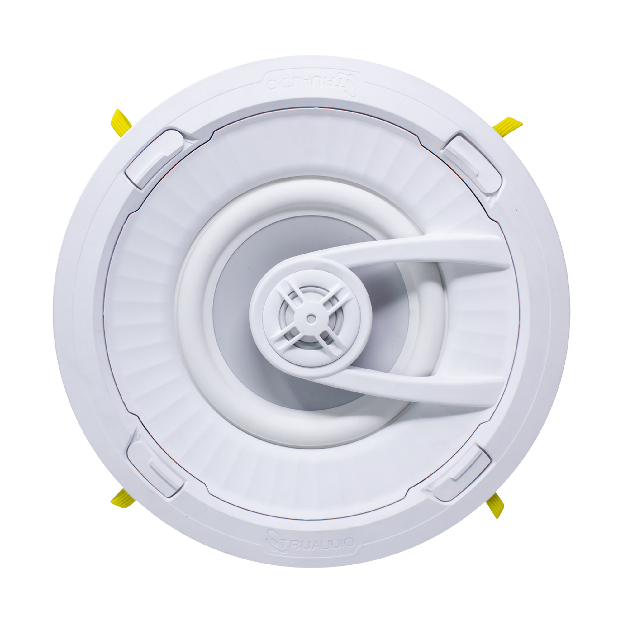 Altavoz de 7 " | montaje de Techo | Diseño TruGrip | Instalacion Sin Herramientas | Woofer de Polipropileno Blanco con Quick Connect