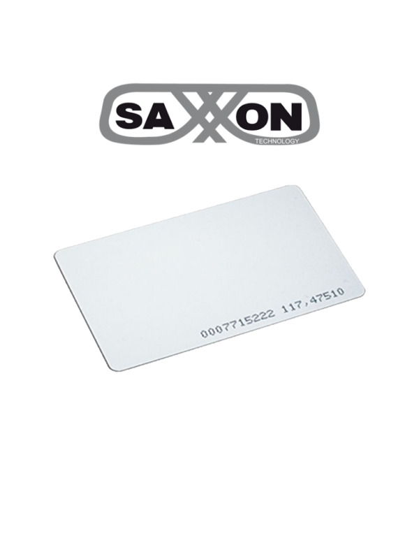 SAXXON SAXTHF01- TAG De PVC UHF pasivo / Compatible con Lectoras SAXR2656 & SAXR2657 / EPC GEN2 / Folio Impreso - Image 2