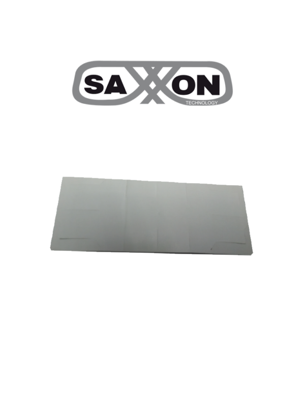 SAXXON THF02 - TAG De papel ADHERIBLE / Altas temperaturas / Compatible con Lectoras SAXR2656 & SAXR2657 / Folio Impreso - Image 2