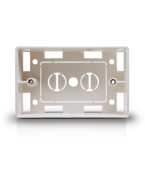 SAXXON A164B - Caja para placa de pared / Usos multiples / Color blanco