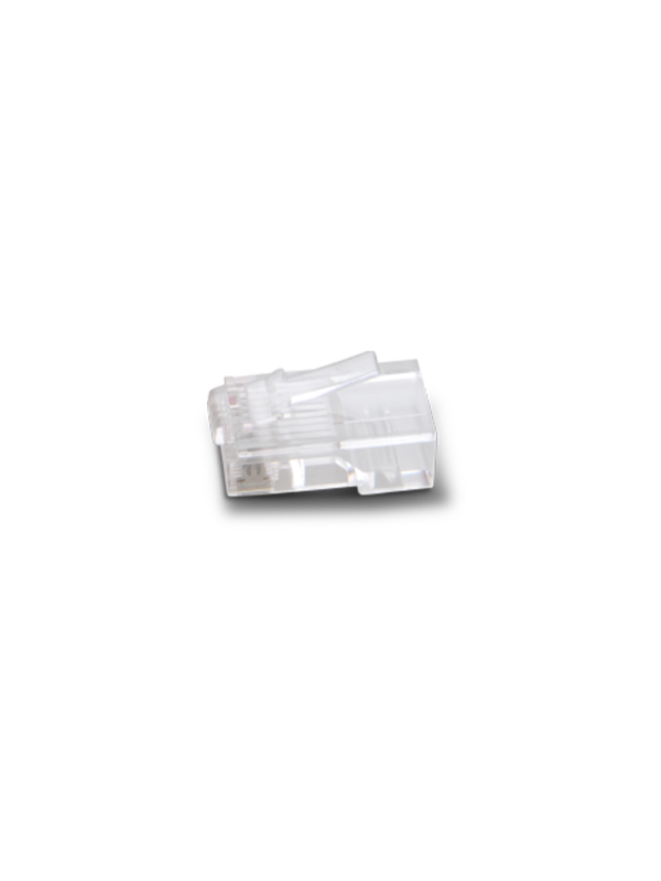 SAXXON S901A - Conector plug RJ45 para cable UTP / CAT5E / Paquete 100 piezas/ 15 Micras