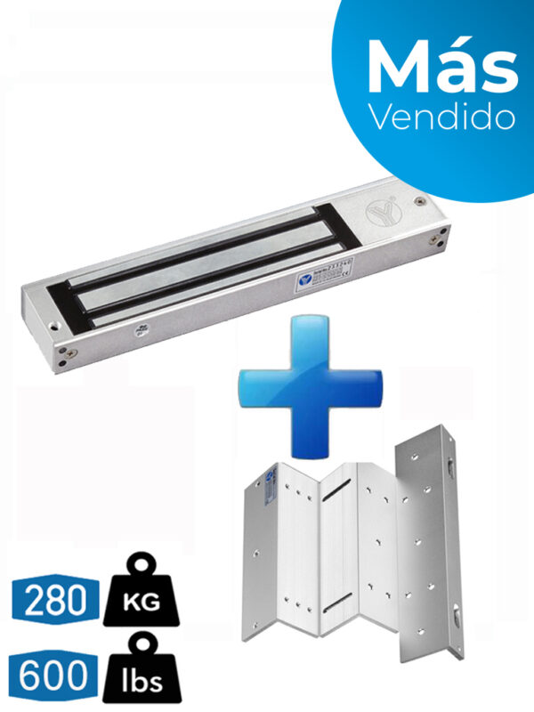 YLI YM280NPAK - Paquete de chapa magnetica YM280N de 280 Kg o 600 Lb incluye soporte de fijacion YM280NZL - Image 3