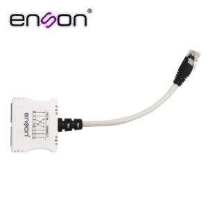 MODULO DUPLEXOR PASIVO ENSON EPRO-T2 SOPORTA POE TRABAJA EN PAR IDEAL PARA ENVIAR DOS NODOS DE RED A TRAVES DE UN SOL0O CABLE UTP TRABAJA CON CAT5E Y CAT6