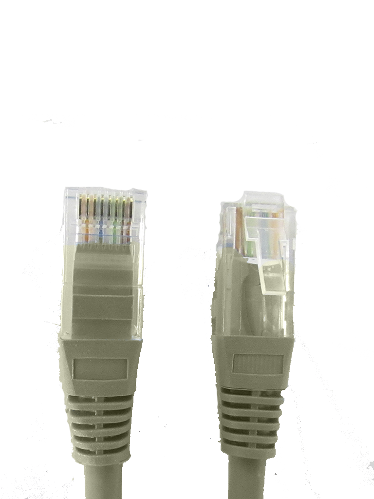 SAXXON P62UG - Cable patch cord UTP 2 metros / CAT 6 / Color gris