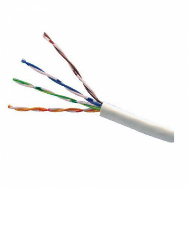 SAXXON OUTP5ECCA305BC - Bobina de Cable UTP Cat5e/ 305 Metros/ CCA/ Color Blanco/ Uso Interior/ Cert ISO9001/ UL 444/ RoSH/ ANSI/ TIA/ EI-568B