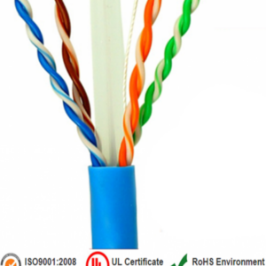 SAXXON OUTP6COP305B - Bobina de Cable UTP Cat6 100% Cobre/ 305 Metros/ Bobinado REELEX /Color Azul/ Uso Interior/ Soporta Pruebas de Rendimiento/ Cert ISO9001/ UL 444/ RoSH/ ANSI/ TIA/ EI/ Ideal para Cableado de Redes de Datos y Video/