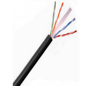 SAXXON OUTP6COP150NE - Bobina de Cable UTP Cat6 100% Cobre/ 150 Metros/ Uso Exterior/ Cubierta LDPE/ 4 Pares/ Soporta Pruebas de Rendimiento/ Cumple con Estandares ISO / IEC 11801 Ed2; EIA / TIA568B/ UL/  Ideal para Cableado de Redes y Video/