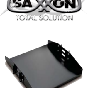 SAXXON 70140202- Charola doble cara para rack/ 19 pulgadas (48.26 cm)/ 2 UR/ Soporta hasta 50 KG