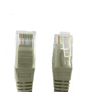 SAXXON P5E2UG - Cable patch cord UTP 2 metros / CAT 5E / Color gris