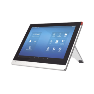 Monitor IP/SIP para interior con Android, Wi-Fi, pantalla táctil de 10.1", audio de 2 vías, PoE, 8 interfaces de entrada de alarma.