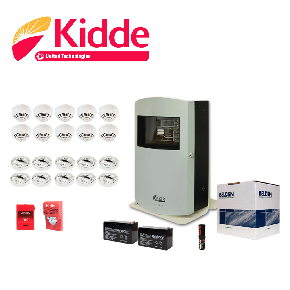 KIT KIDDE BASICO DE DETECCION DE HUMO 1.0 CONSTA DE 1 PANEL INTELIGENTE ...