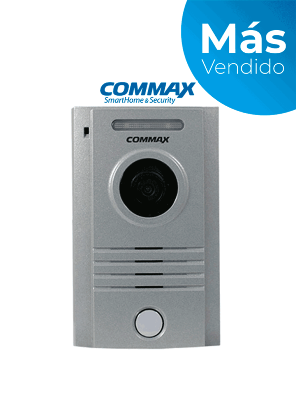 COMMAX DRC40K - Frente de calle de aluminio, uso en Interior y exterior, compatible con todos los monitores Commax, conexión a 4 hilos, soporta hasta 2 monitores, cuenta con ajuste vertical de la cámara, energia desde monitor - Image 3