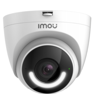 IMOU Turret (IPC-T26EN-0280B-imou) - Camara IP Domo Wifi de 2 Megapixeles/ Disuasión activa/ Sirena Integrada/  Led de Alta Potencia/ Microfono Integrado/ Audio Bidereccional/ Detección de Humanos/ IR 30 Mts/ IP67/ Ranura para MicroSD/