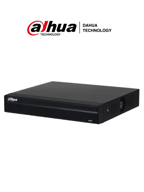 DAHUA NVR1104HS-P-S3/H - NVR de 8 Megapixeles/ 4k/ 4 Canales IP/ 4 puertos PoE/ Smart H.265+/ Rendimiento de 80 mbps/  Salida de Video HDMI&VGA/ 1 Bahía de Disco Duro de Hasta 8TB/ Soporta Camaras con Protocolo Onvif & RTSP/ - Image 2