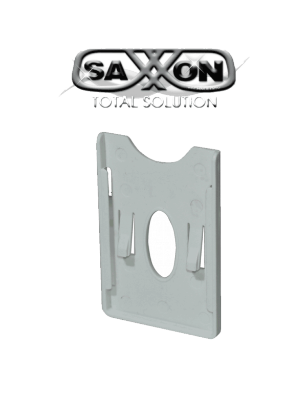 SAXXON ASRCH - Porta Tarjeta de Plástico con Adhesivo 3M / Compatible con Tarjetas o TAG SAXXON de PVC - Image 2