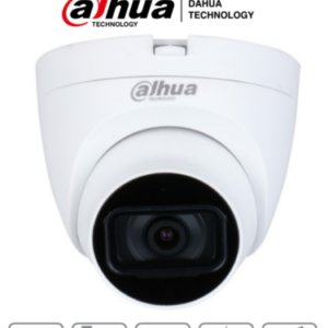 DAHUA HAC-HDW1500TLQ-A - Camara Domo de 5 Megapixeles/ Microfono Integrado/ Lente de 2.8mm/ IR de 30 Mts/ IP67/ Starlight/ CVI/CVBS/AHD/TVI/