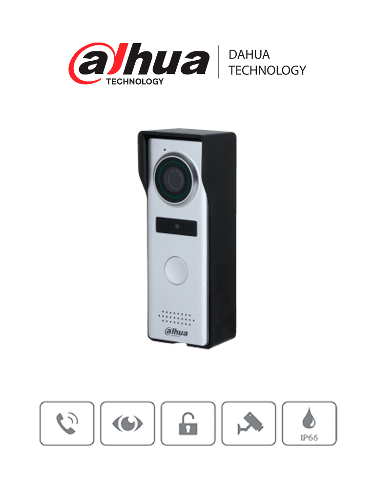 DAHUA VTO1000J- Frente de calle analógico IP66 / compatible con KTA01 & KTA02