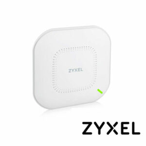 ACCESS POINT ZYXEL NWA110AX INTERIOR 1 PUERTO LAN RJ45 10/100/1000 Mbps MU-MIMO 2X2 2.4GHz 575Mbps 5GHz 1200Mbps WIFI 6 802.11AX ADMINISTRABLE CON NEBULA ALIMENTACIÓN 12VVCD 1.5A/POE AT (INYECTOR POE NO INCLUIDO)