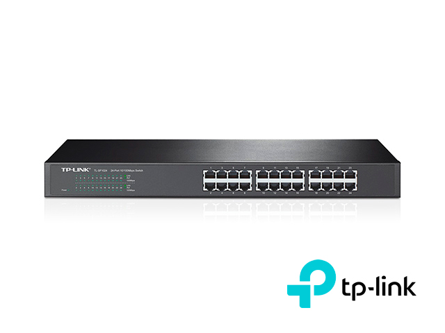 Switch no administrable de 24 puertos 10/100 Mbps para montaje en rack - Image 4