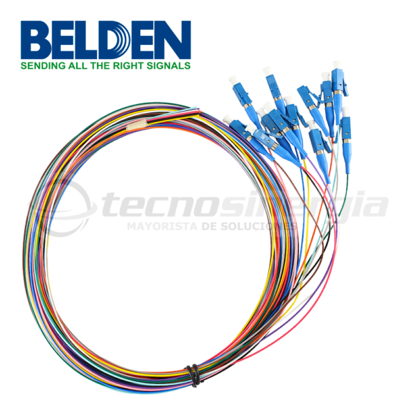 KIT PIGTAIL FIBRA BELDEN FTSLC900PR12 MONOMODO LC SIMPLEX OS2 INCLUYE 12PZAS - Image 3