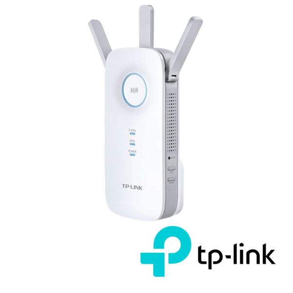 EXTENSOR DE COBERTURA WI-FI / TP-LINK RE450 AC1750 / PUERTO RJ-45 10/100/1000Mbps / ENCHUFADO A PARED / 3 ANTENAS EXTERNAS / BANDA 2.4GHz y 5GHz / MODOS EXTENSOR y ACCESS POINT / 10W DE CONSUMO. - Image 4