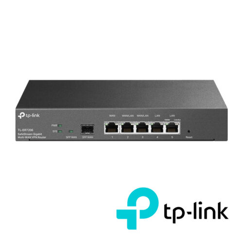 ROUTER VPN TP-LINK TL-ER7206 INTEGRADO EN OMADA SDN, ADMINISTRACIÓN CENTRALIZADA, 1 PUERTO WAN FIBRA ÓPTICA SFP GIGABIT,  1 PUERTO WAN GIGABIT FIJO, 2 PUERTOS LAN GIGABIT RJ45 FIJO, 2 PUERTOS GIGABIT WAN/LAN INTERCAMBIABLES BALANCEO DE CARGA - Image 2
