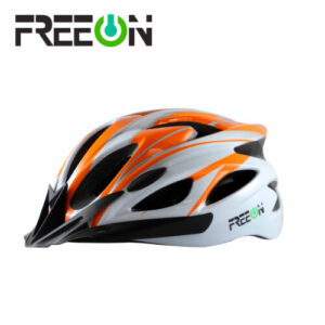 FREE ON CASCO ADULTO DEPORTIVO UNITALLA CON VICERA NARANJA