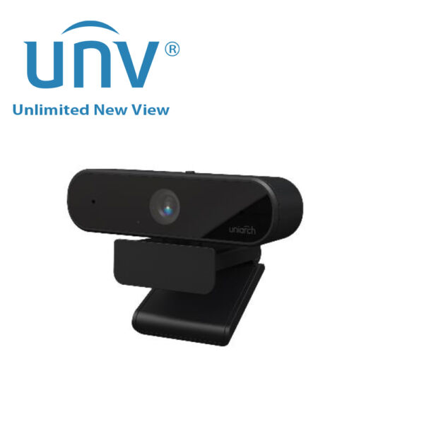 CAMARA PARA VIDEO CONFERENCIA UNIARCH V20 4MP 3.0 MM 60 FPS / 90° GRAN ANGULAR / TRUE WDR / SUPRESION DE RUIDO CON IA 15dB / USB PLUG & PLAY / RELACION DE ASPECTO 16:9 / COMPATIBLE CON WINDOWS, LINUX, MAC OS