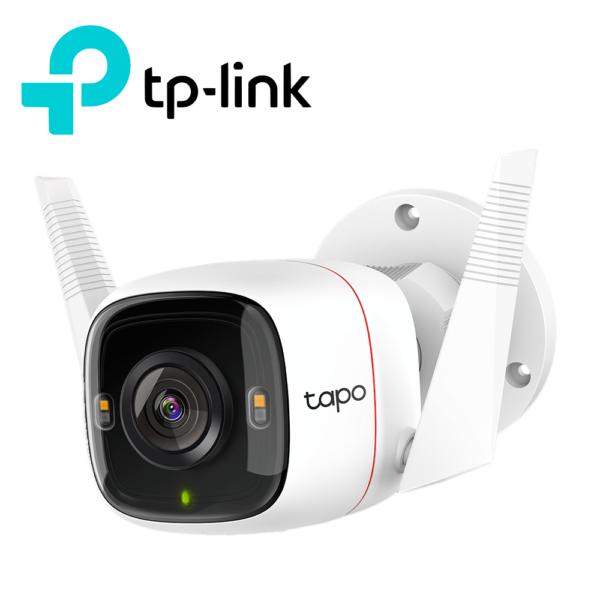 CAMARA WIFI EXTERIOR TP-LINK TAPO C320WS SEGURIDAD PARA CASA 4MP DE RESOLUCION AUDIO DOBLE VIA VISION NOCTURNA ACEPTA MEMORIA SD HASTA 128GB