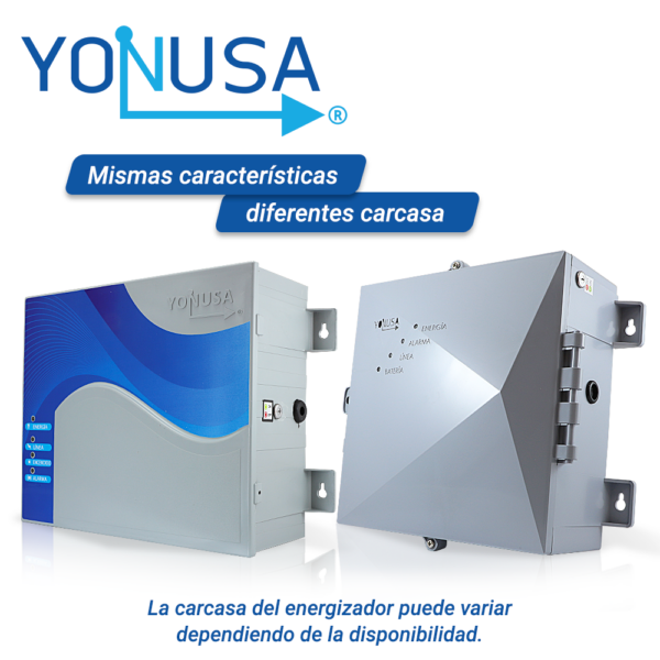 ENERGIZADOR PARA CERCA ELECTRIFICADA NEW GEN YONUSA 12000V EY/NG 12000 1 SIN INTERFACE CUBRE HASTA 500 METROS PERIMETRALES O 2500 METROS LINEALES A 5 LINEAS - NUEVO DISEÑO SMT - Image 3