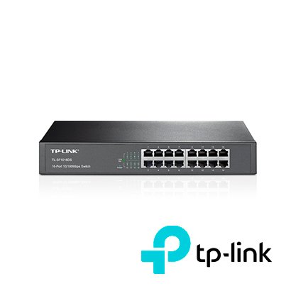 SWITCH NO ADMINISTRABLE TP-LINK TL-SF1016DS CUENTA CON 16 PUERTOS RJ45 10/100 Mbps MONTAJE EN RACK TECNOLOGÍA GREEN ETHERNET DE EFICIENCIA ENERGÉTICA USO INTERIOR - Image 4