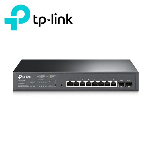 Switch PoE JetStream SDN Administrable 8 puertos 10/100/1000 Mbps + 2 puertos SFP, 8 puertos PoE, 150W, administración centralizada OMADA SDN - Imagen 2