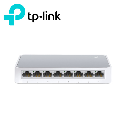 SWITCH NO ADMINISTRABLE TP-LINK TL-SF1008 / CUENTA CON 8 PUERTOS RJ45 10/100 Mbps / MONTAJE EN ESCRITORIO / TECNOLOGIA GREEN ETHERNET DE EFICIENCIA ENERGETICA / USO INTERIOR / PLUG AND PLAY - Image 3