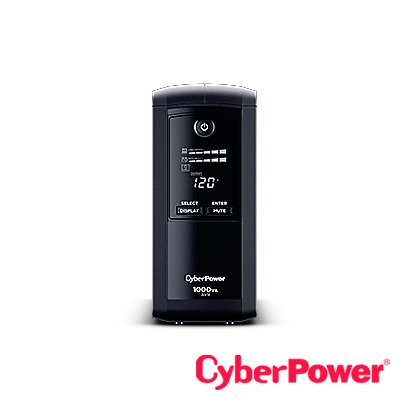 NO BREAK UPS TIPO TORRE CP1000AVRLCDa CYBERPOWER 1000VA/600W/PANEL LCD/ 5 CONTACTOS CON RESPALDO-SUPRESION DE PICOS / 4 CONTACTOS CON SUPRESION DE PICOS/LINEA INTERACTIVA/ENERGY STAR/PUERTOS USB/COAXIAL/RJ45/RJ11/SERIAL - Image 2