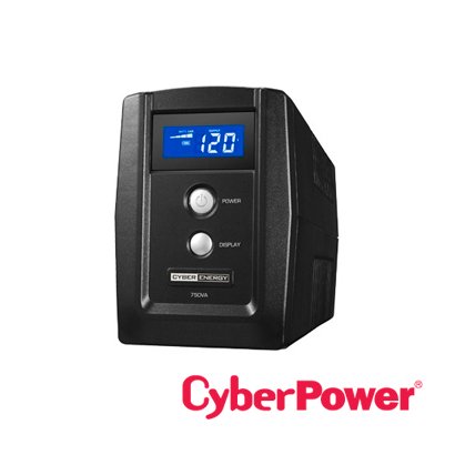 NO BREAK UPS TIPO TORRE OM750ATLCD CYBERPOWER 750VA/420WATTS/DISPLAY/ 3 CONTACTOS CON RESPALDO DE BATERIA Y SUPRESION DE PICOS/ 3 CONTACTOS CON SUPRESION DE PICOS/LINEA INTERACTIVA/GREEN POWER/ PUERTOS RJ45/ USB PARA ADMINISTRACION LOCAL - Image 4