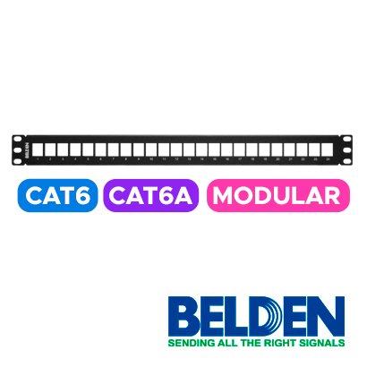 PATCH PANEL MODULAR BELDEN AX103114 CAT6/6A 24ESPACIOS 1U - Image 3