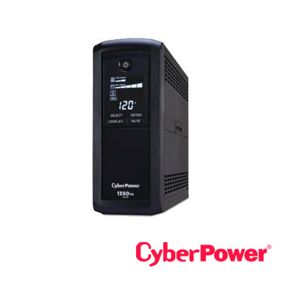 NO BREAK UPS TIPO TORRE CP1350AVRLCDa CYBERPOWER 1350VA/815W/PANEL LCD/  5 CONTACTOS CON RESPALDO-SUPRESION DE PICOS / 5 CONTACTOS CON SUPRESION DE PICOS/LINEA INTERACTIVA/GREEN POWER/PUERTOS  RJ11/RJ45/COAXIAL/USB - Image 2