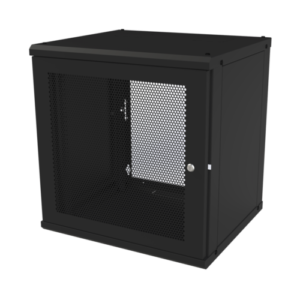 Gabinete de Pared Fijo, Puerta Perforada, Rack 19in,  de 12 Unidades de Rack