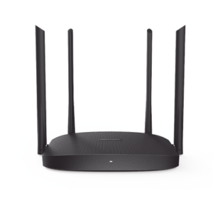 Router Inalámbrico WISP / Doble Banda AC (2.4 GHz y 5 GHz) / 4 Puertos 10/100 Mbps /  4 Antenas Omnidireccional de 5 dBi / Interior / Hasta 867 Mbps