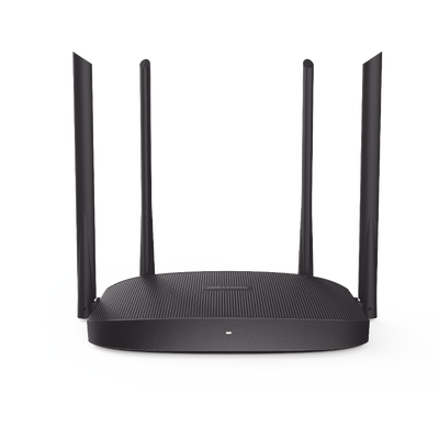 Router Inalámbrico WISP / Doble Banda AC (2.4 GHz y 5 GHz) / 4 Puertos 10/100 Mbps /  4 Antenas Omnidireccional de 5 dBi / Interior / Hasta 867 Mbps