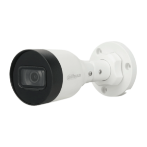 Dahua IPC-HFW1230S1-A-S6 - Cámara IP Bullet de 2MP, lente de 2.8mm, ángulo de visión de 102 grados, micrófono integrado, compresión H.265+, IR de 30m, protección IP67, PoE, DWDR /