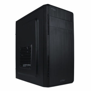 Gabinete  - Gabinete ACTECK  GI240 KIOTO ESSENTIAL SERIES - Gabinete Micro ATX, Mini ITX, Negro, 500 W